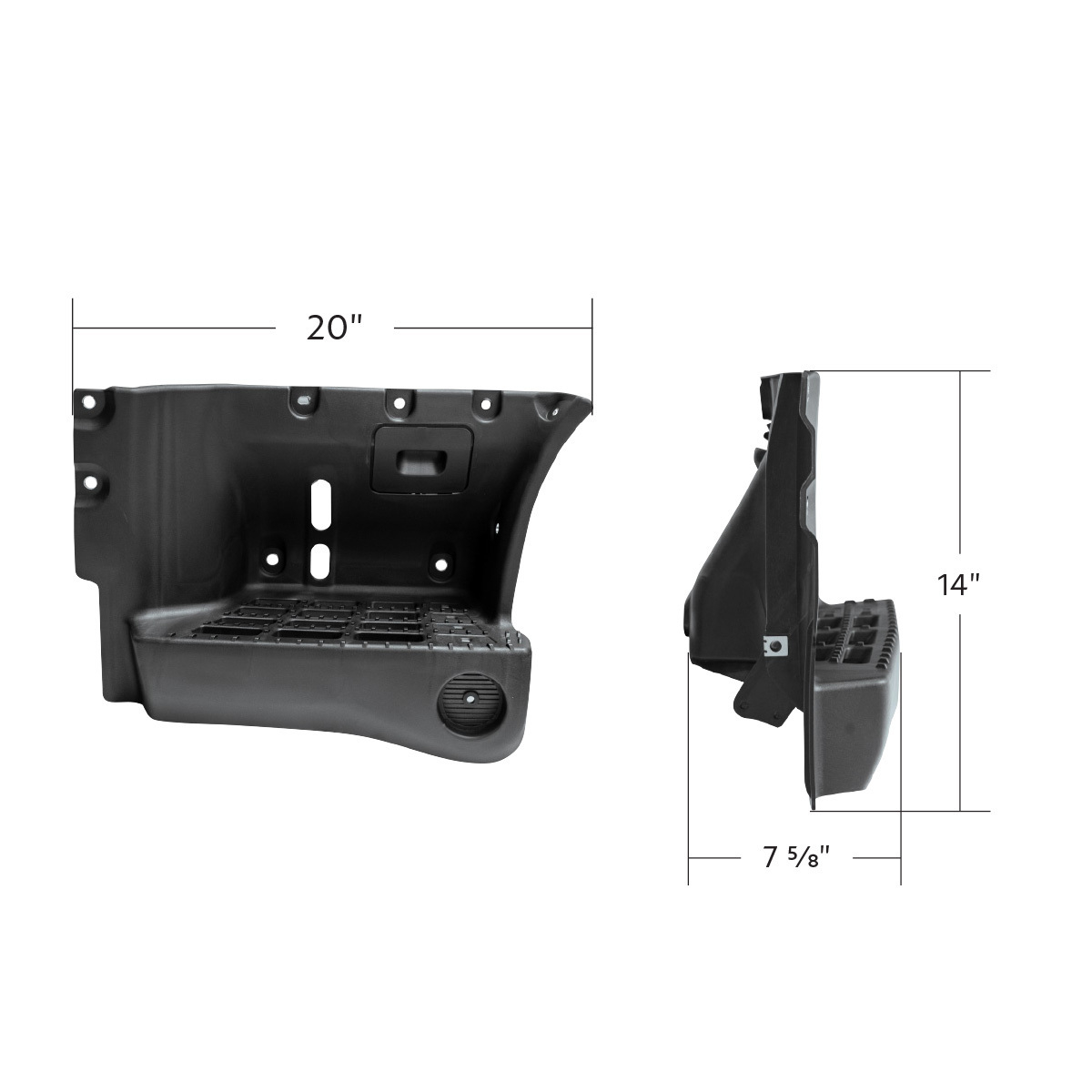 Step Panel For 2016-2020 Hino 155/195-Driver