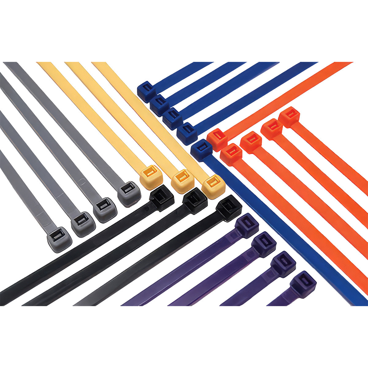 4" Blue Nylon Cable Zip Ties 18 Lbs (31-Pack)