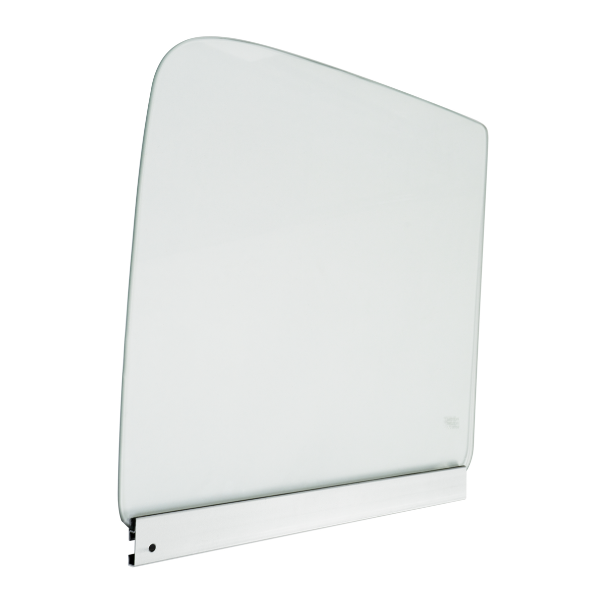 Clear Door Glass With Metal Channel For 1951-1955 1st Series Chevrolet & GMC Truck-R/H