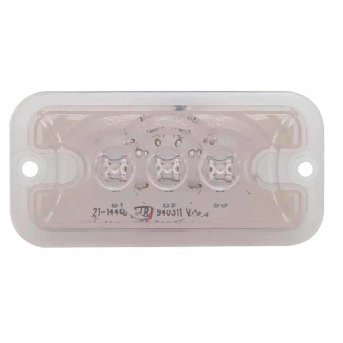 3 LED Clearance Marker Light - Amber LED/Clear Lens