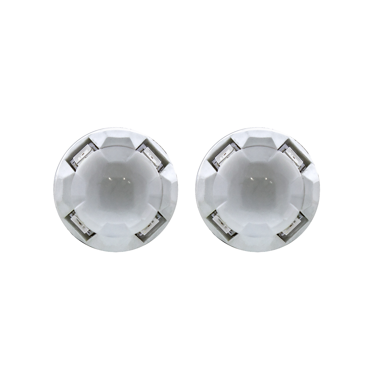 High Power 8 LED 1156 Type Bulb - Amber (Card of 2)