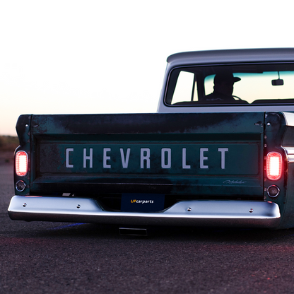 Chrome Bumper For 1963-66 Chevy & GMC Fleetside Truck, Rear