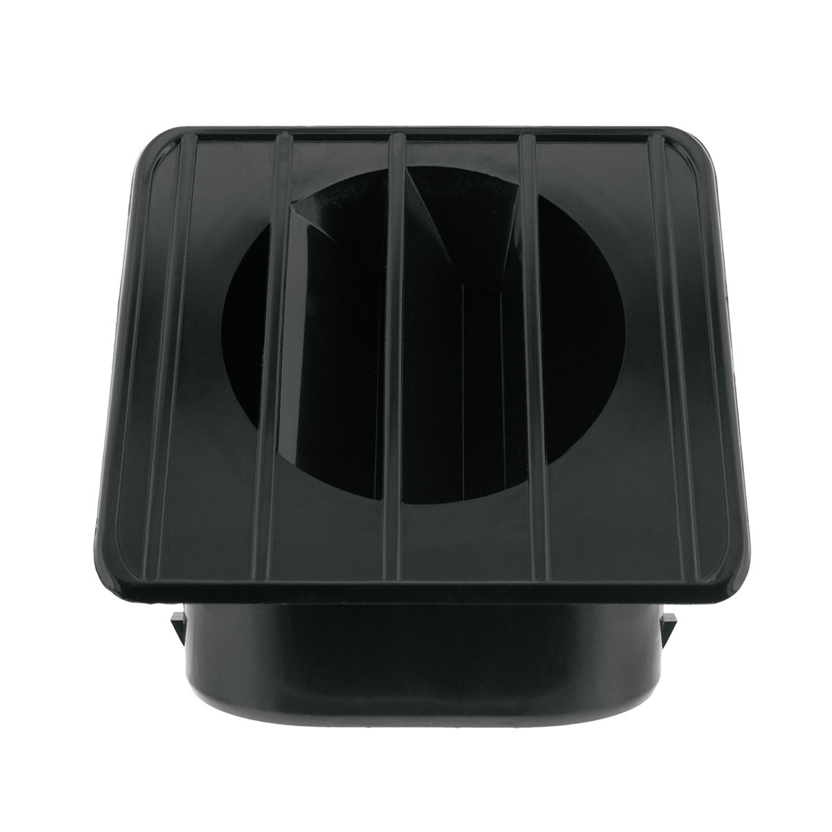 Black Defrost Duct For 1967-72 Chevy & GMC Truck - R/H