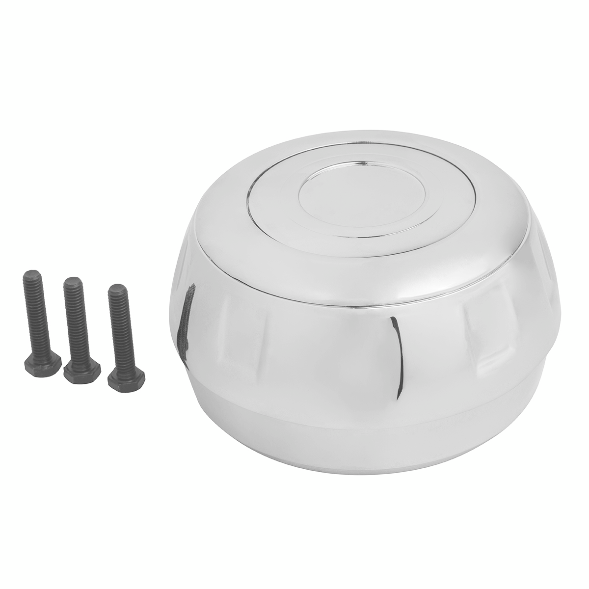 Chrome Steering Wheel Hub & Horn Button Kit For 2000 or Older Navistar International