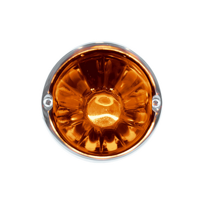 Glass Watermelon Flush Mount Kit - Dark Amber