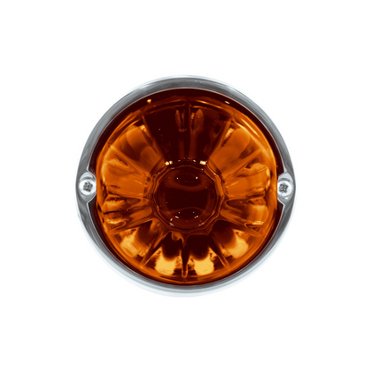 Glass Watermelon Flush Mount Kit - Dark Amber