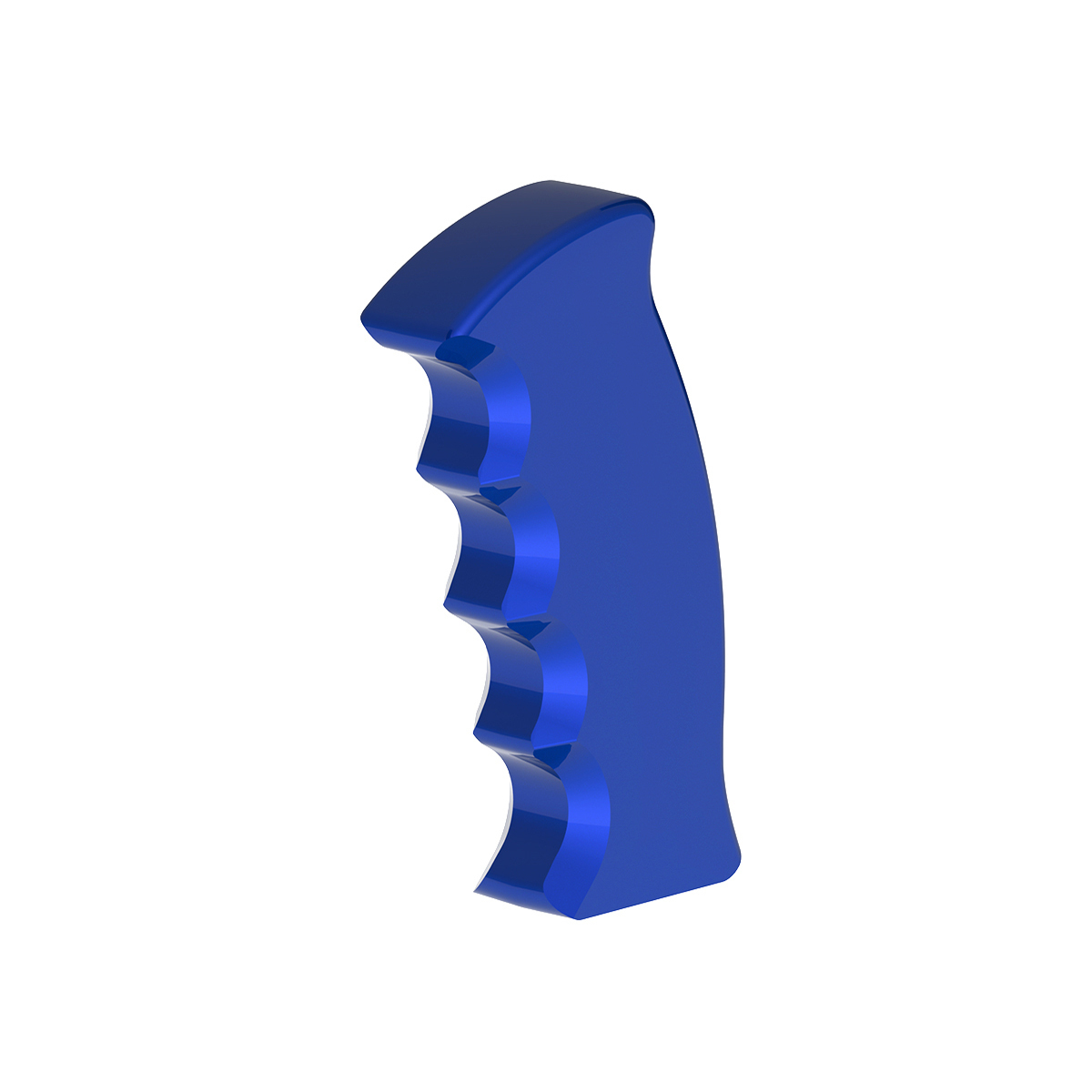 Thread-On Pistol Grip Gearshift Knob - Indigo Blue