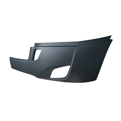 Bumper Cover With Fog Light Opening & Without Deflector Holes For 2018-2024 Freightliner Cascadia - Driver