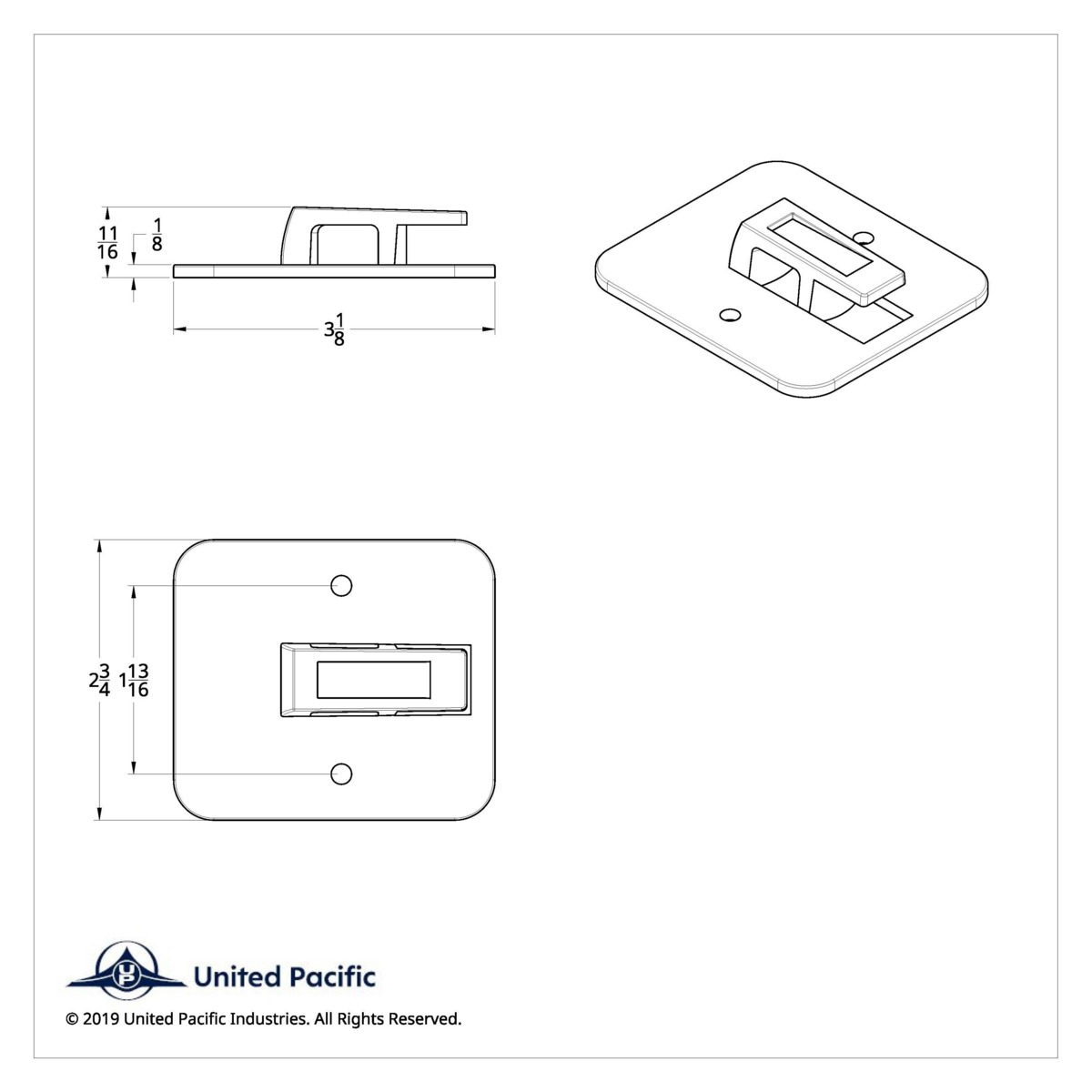 Chrome Plastic Sleeper Cab Coat Hanger Plate For Kenworth T800 (1986-2019), T660 (2008-2016) & T600 (1986-2007) (2-Pack)