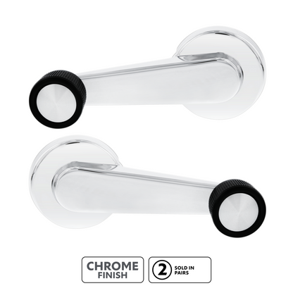 Chrome Window Crank Handle For 1981-1986 Chevrolet & GMC Truck(Pair )