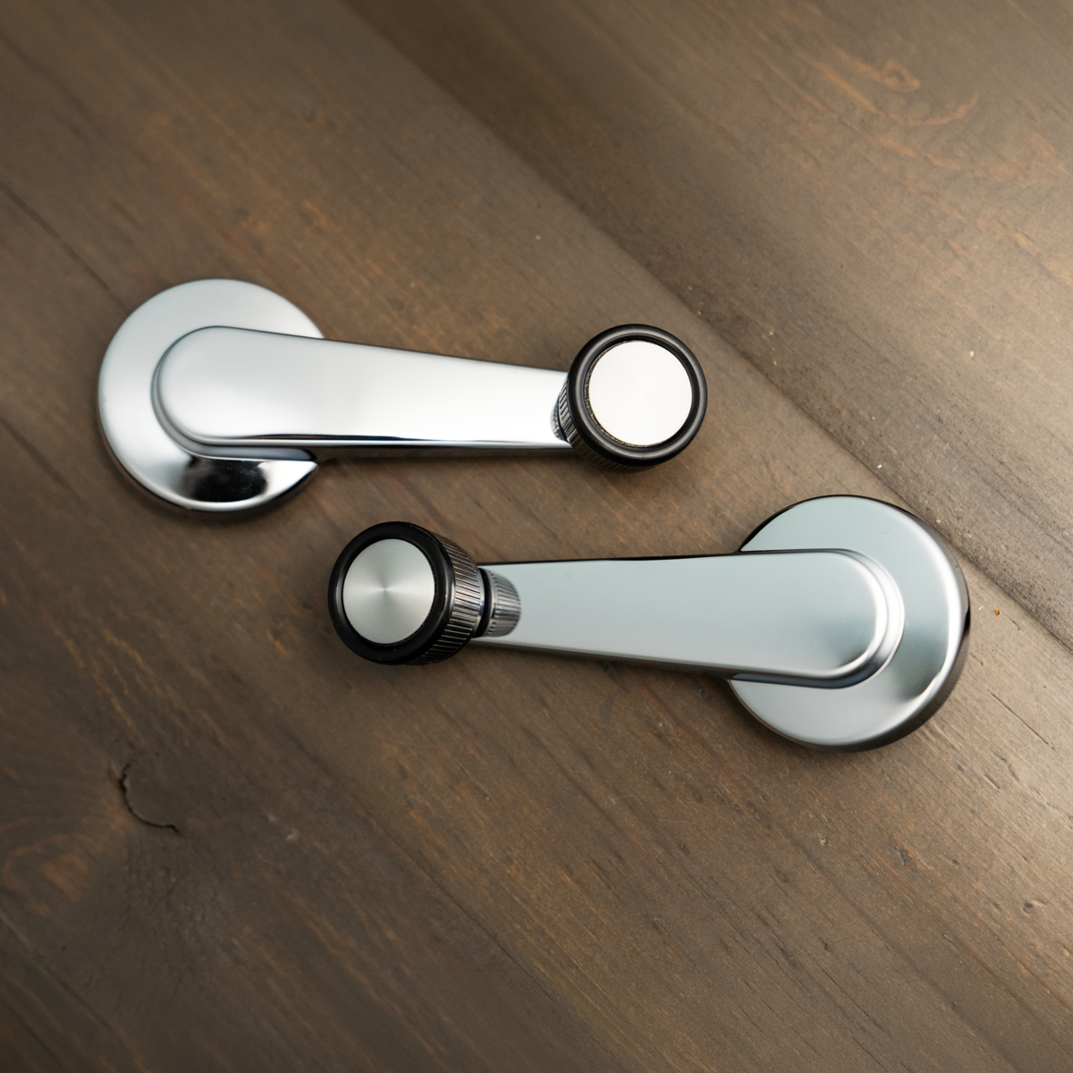 Chrome Window Crank Handle For 1981-1986 Chevrolet & GMC Truck(Pair )