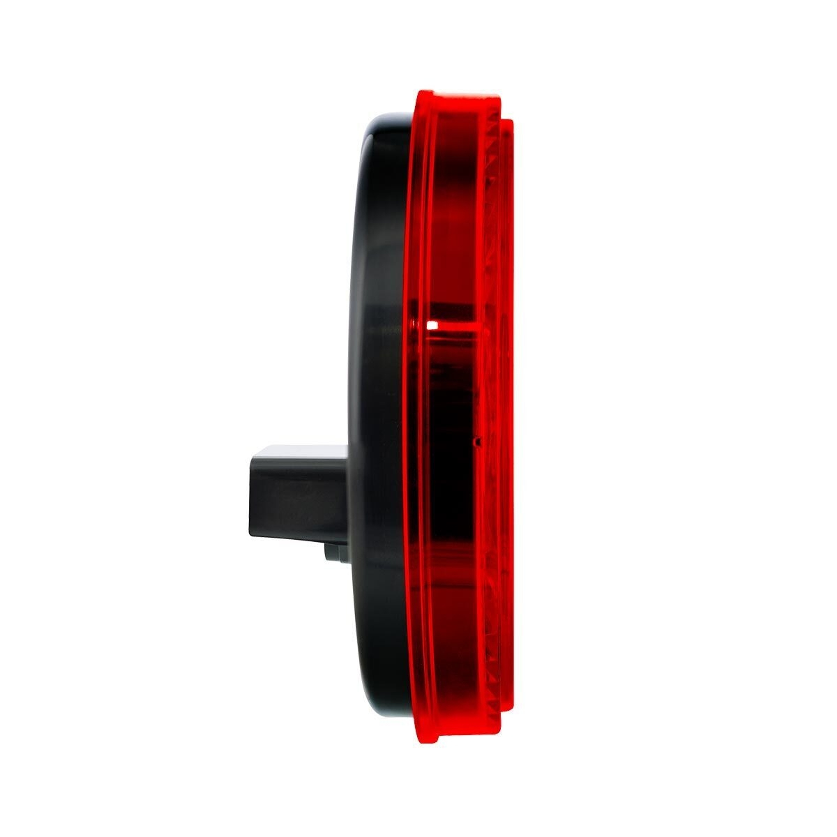 3 LED 4" Round Light (Stop, Turn, & Tail)-Red LED/Red Lens