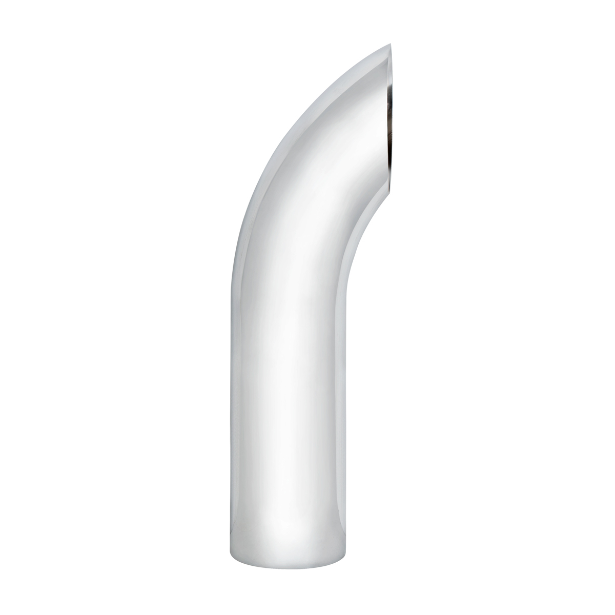5" Curved Plain Bottom Exhaust - 84" L
