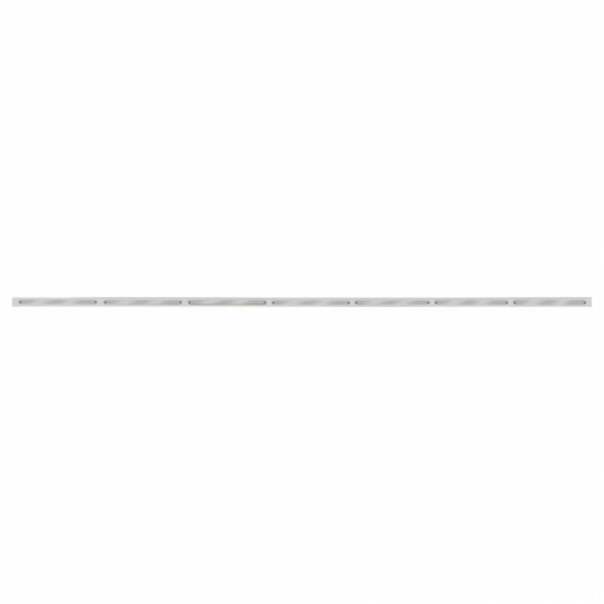 94" Stainless Light Bracket With 7X 14 LED 12" Light Bars - Amber LED/Chrome Lens