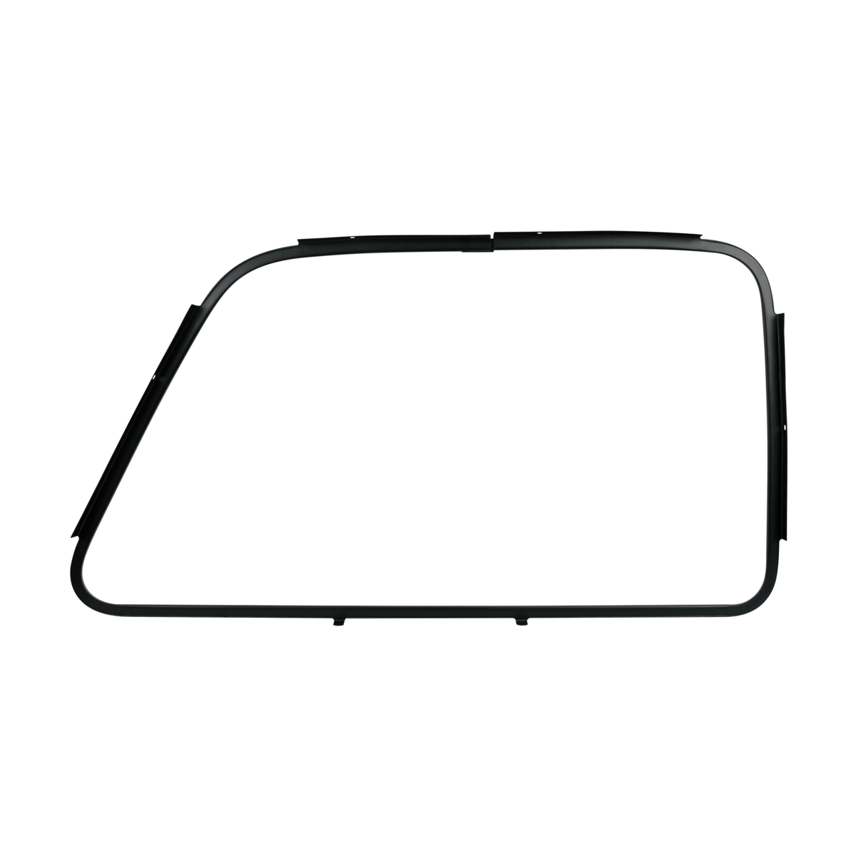 Black Exterior Door Window Molding For 1947-1955 Chevrolet & GMC 1st Series - R/H