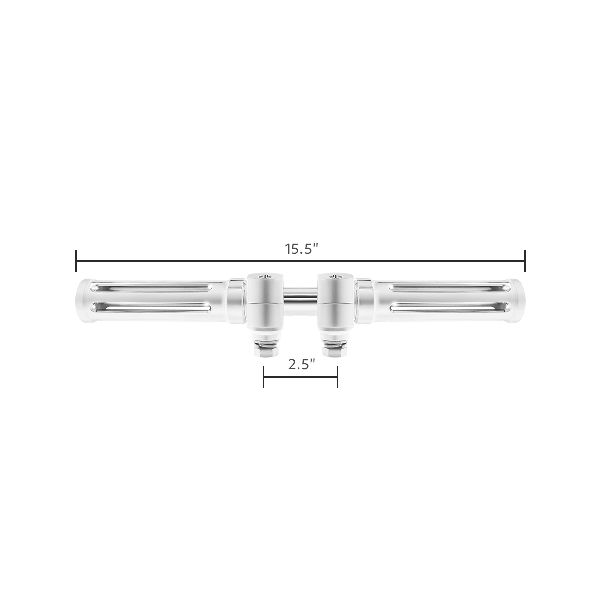 Sonoma Hood Ornament With LED-Chrome/Amber LED