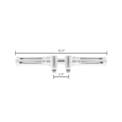 Sonoma Hood Ornament With LED-Chrome/Amber LED