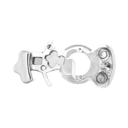 Chrome Plastic Splitter Button For Eaton Fuller 15 Speed Shifter