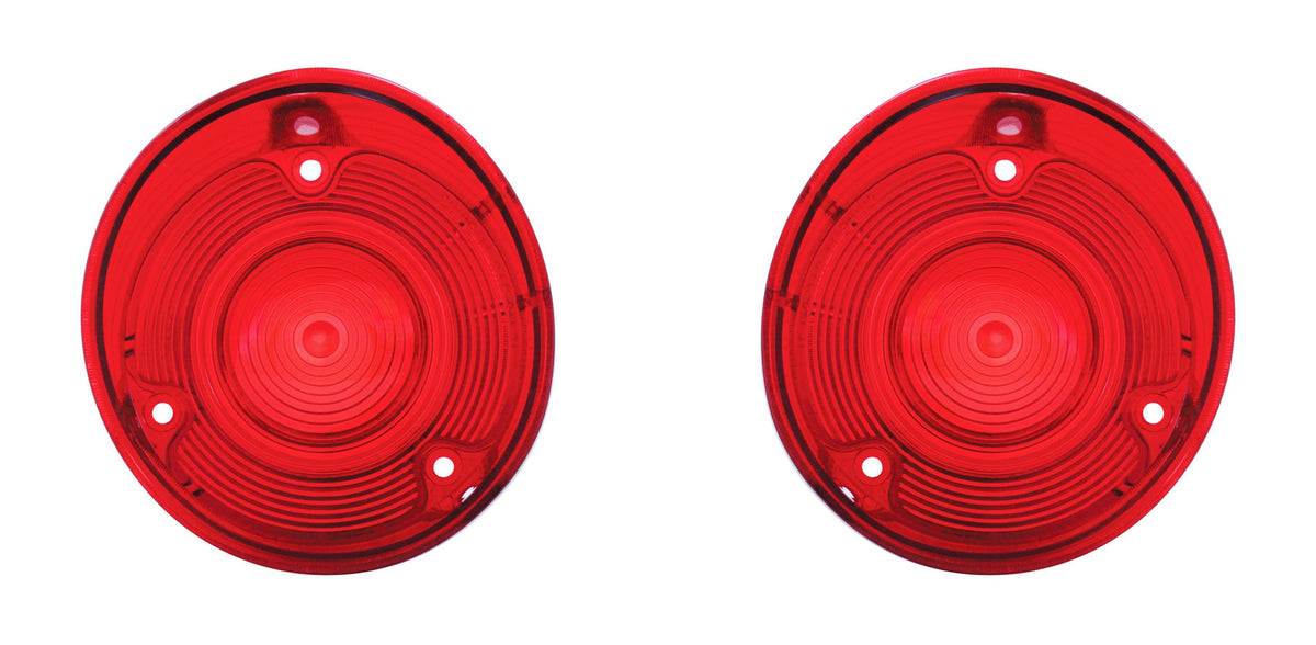 Tail Light Lens For 1972 Chevy Chevelle - L/H and R/H (2pcs)