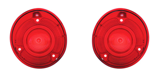 Tail Light Lens For 1972 Chevy Chevelle - L/H and R/H (2pcs)