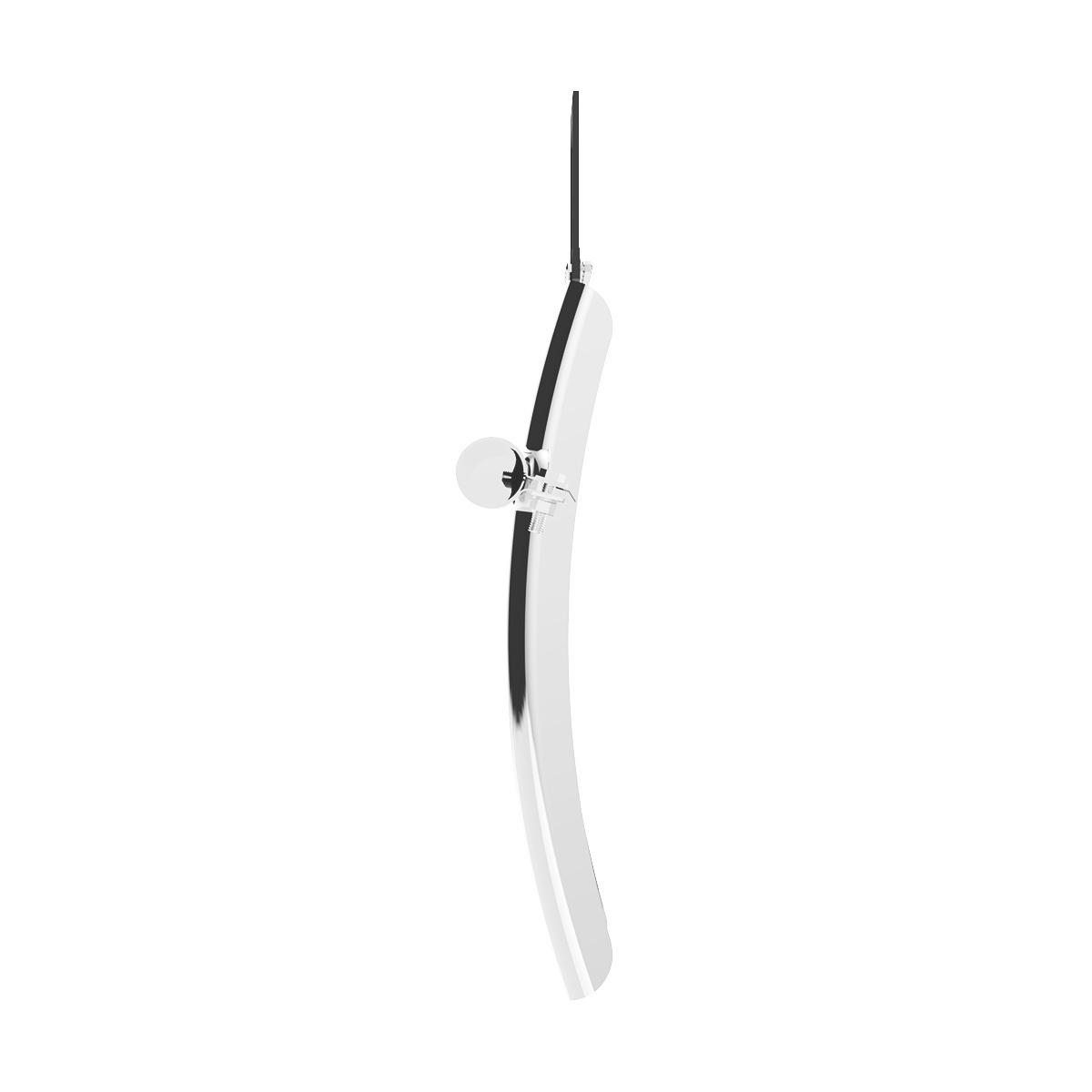 24" x 24" Stainless Competition Series Quarter Fender Set - Tube Bracket (Pair)