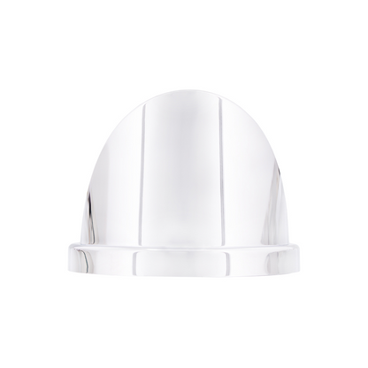 17 LED Reflector Watermelon Flush Mount Kit With Visor - Amber LED/Amber Lens