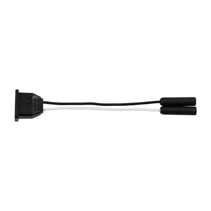 2-Wire Female Adapter With Female Bullet Plug