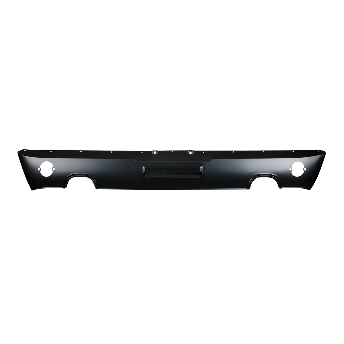 Rear Valance With Backup Light & Dual Exhaust Cutout For 1967-68 Ford Mustang GT