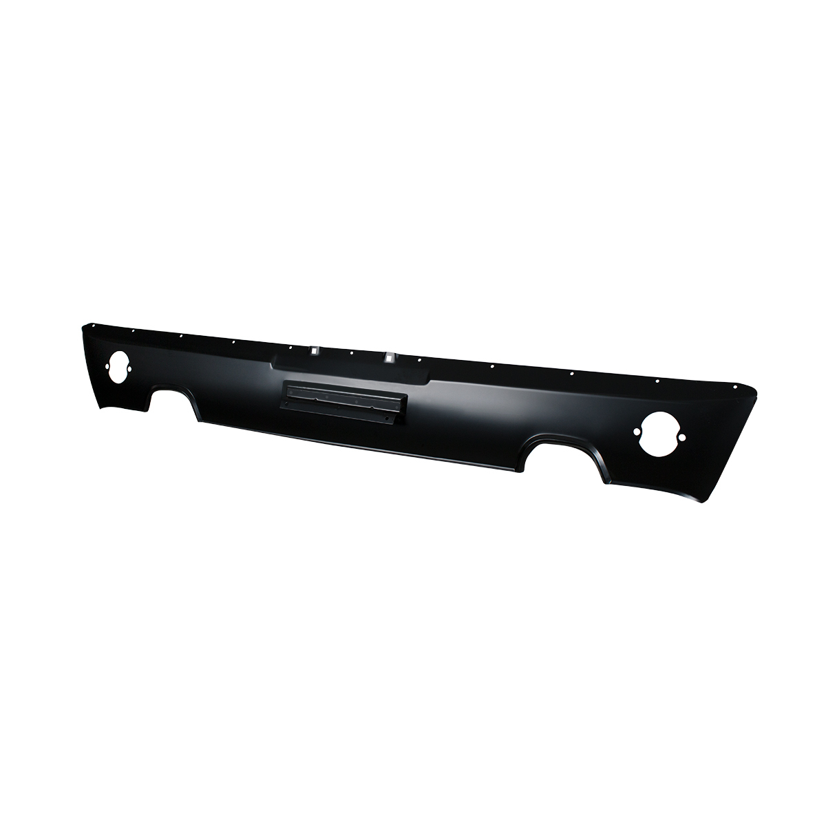 Rear Valance With Backup Light & Dual Exhaust Cutout For 1967-68 Ford Mustang GT
