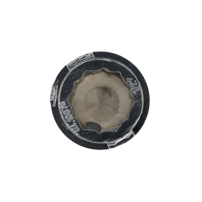 1/2" x 13/16" Chrome Plastic Pointed Nut Cover - Push-On