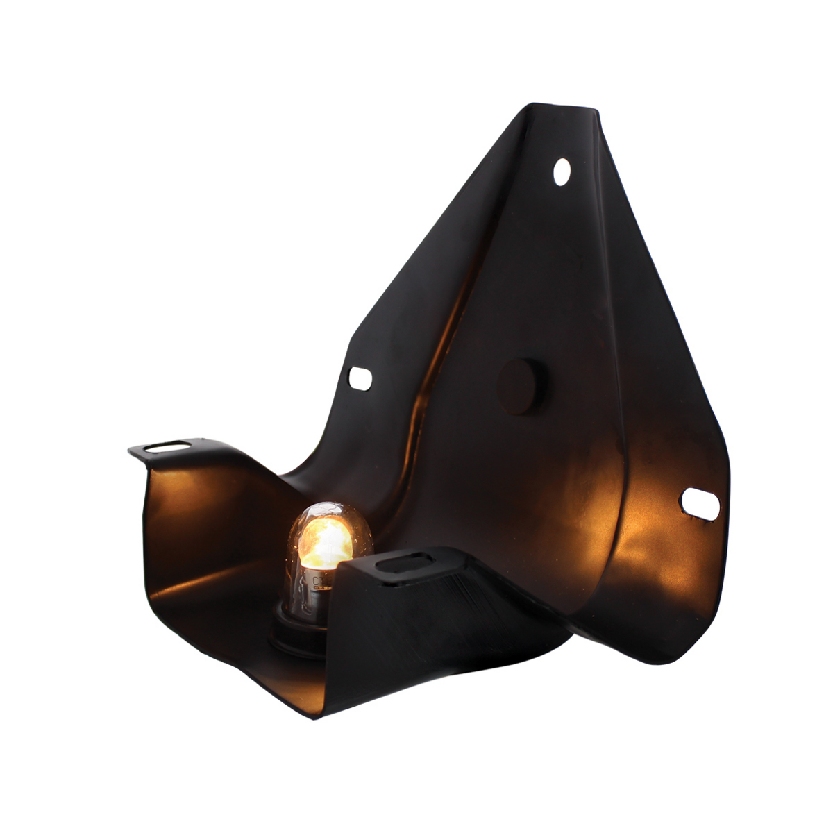 Rear License Plate Bracket With Light for 1960-66 Chevy Truck
