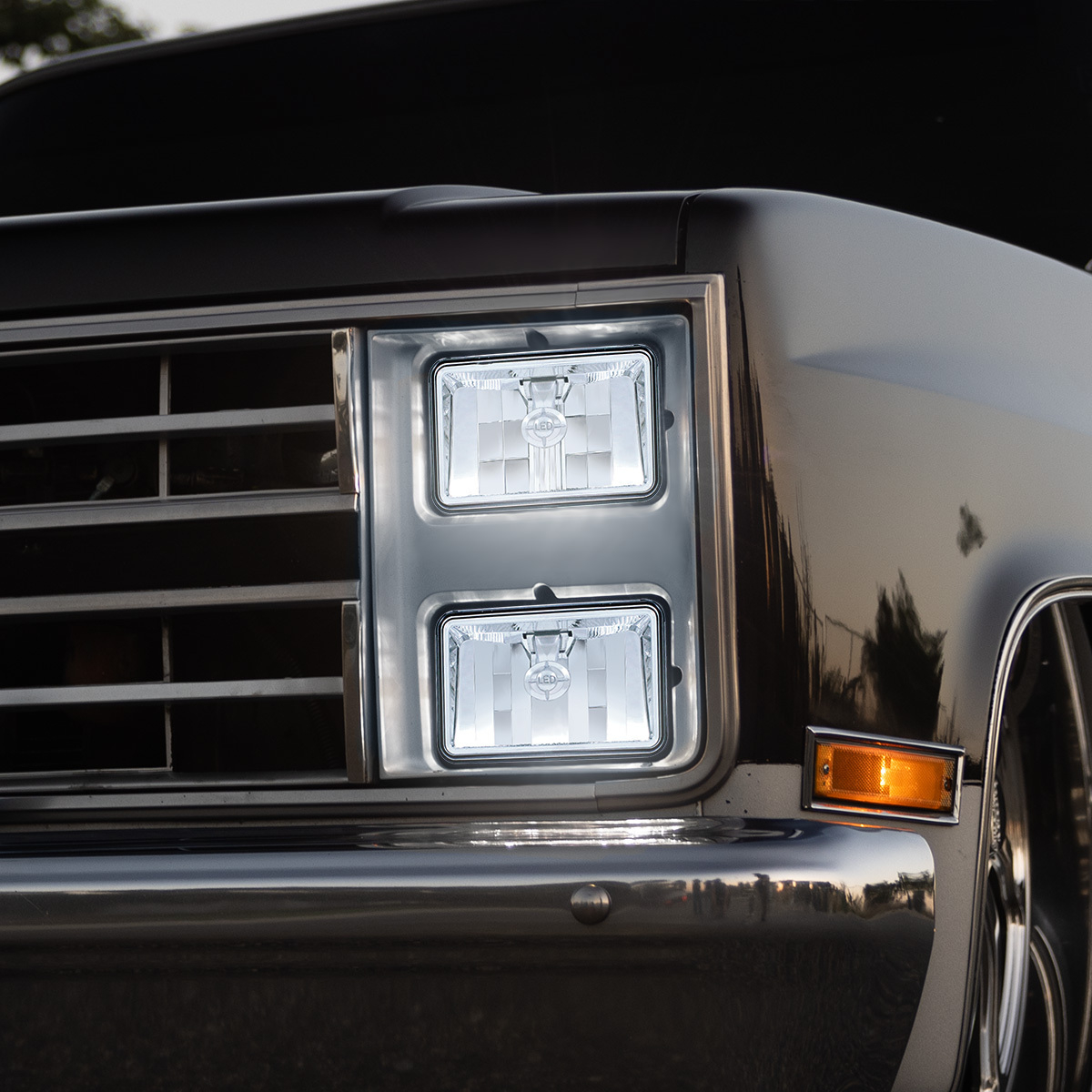 ULTRALIT - High Power LED 4" X 6" Headlight - Low Beam