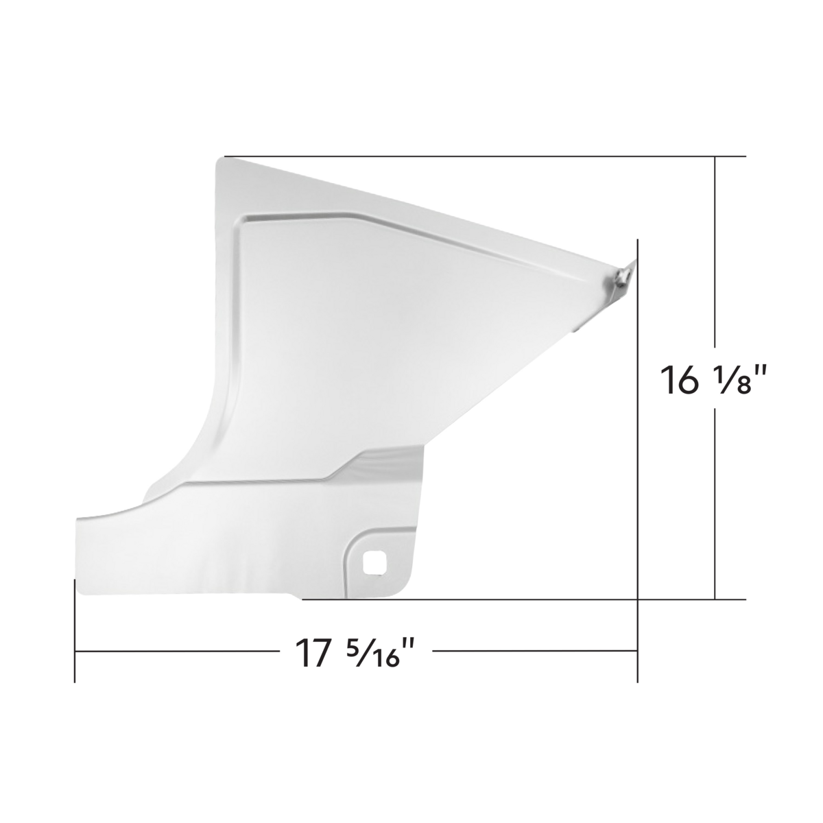 Interior Footwell Kick Panel For 1973-1987 Chevrolet & GMC Truck-R/H