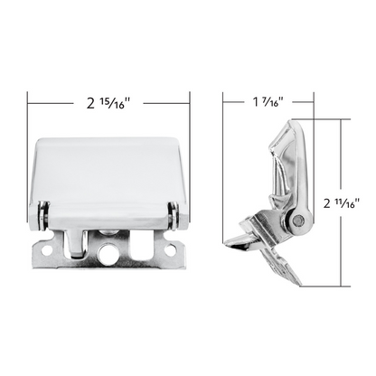 Chrome Interior Door Handle For 1968-1977 Ford Bronco-R/H