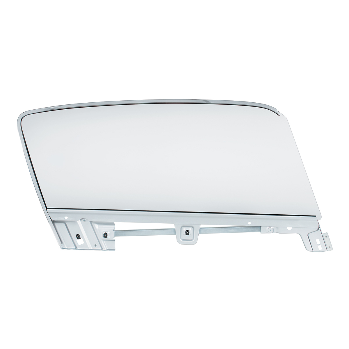 Complete Clear Door Glass Assembly For 1967-68 Ford Mustang Fastback - R/H