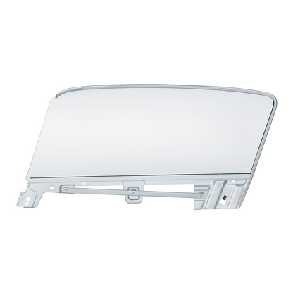 Complete Clear Door Glass Assembly For 1967-68 Ford Mustang Fastback - R/H