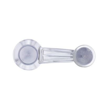 Chrome Interior Window Crank With Clear Knob For 1967-1981 Chevy Passenger Car/Truck