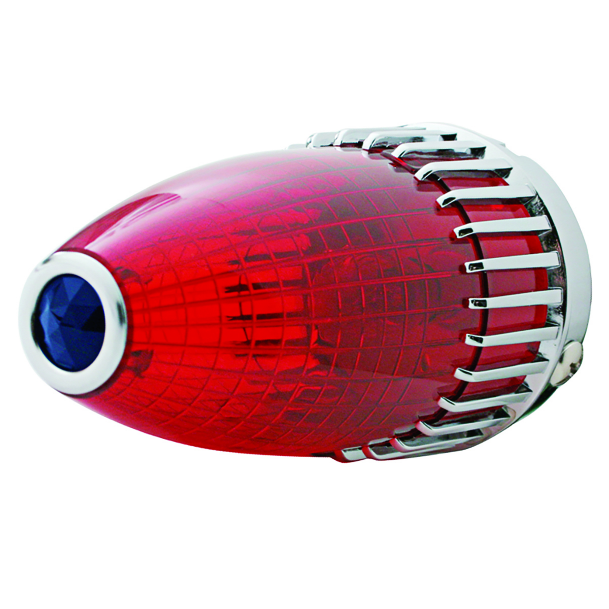 Tail Light Assembly For 1959 Cadillac, Red Lens With Blue Dot
