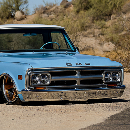 Chrome Bumper For 1967-1970 Chevrolet Truck- Front