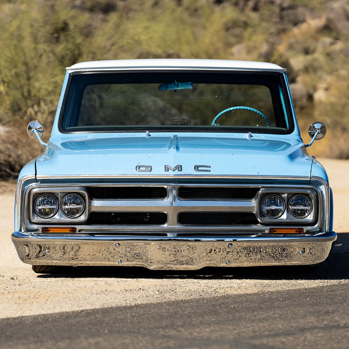 Chrome Bumper For 1967-1970 Chevrolet Truck- Front