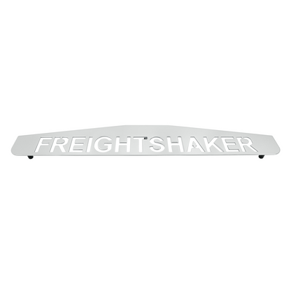 4" X 24" Chrome Freightshaker Bottom Mud Flap Plate - Welded Stud