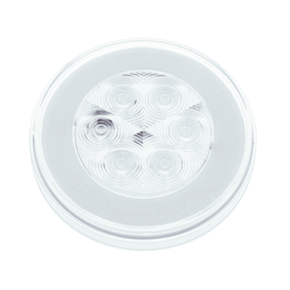GloLight 21 LED 4" Turn Signal Light - Amber LED/Clear Lens