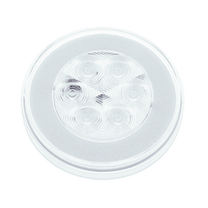 GloLight 21 LED 4" Turn Signal Light - Amber LED/Clear Lens