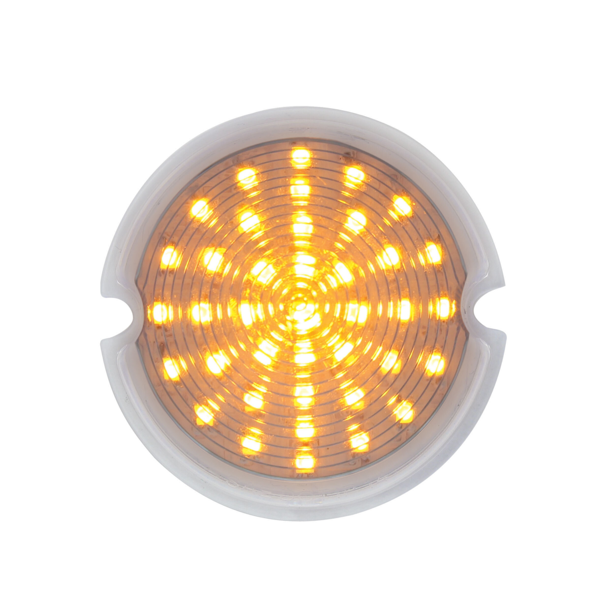 Amber LED Parking Light For 1951-53 GMC Truck, Clear Lens