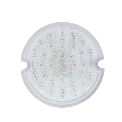 Amber LED Parking Light For 1951-53 GMC Truck, Clear Lens