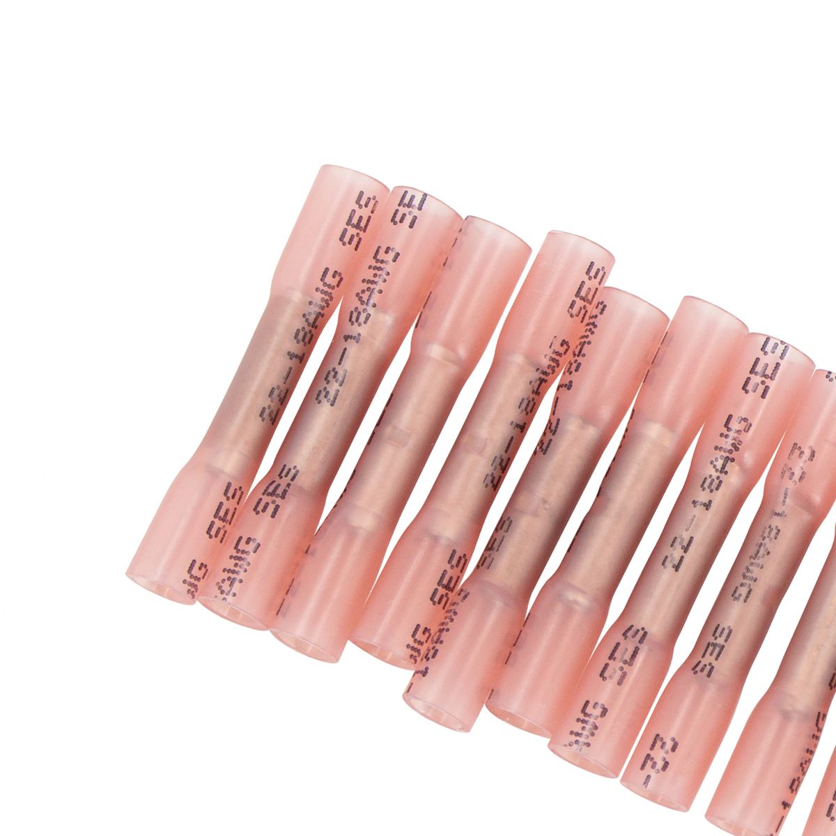 22-18 Red CS Butt Connector (25-Pack)