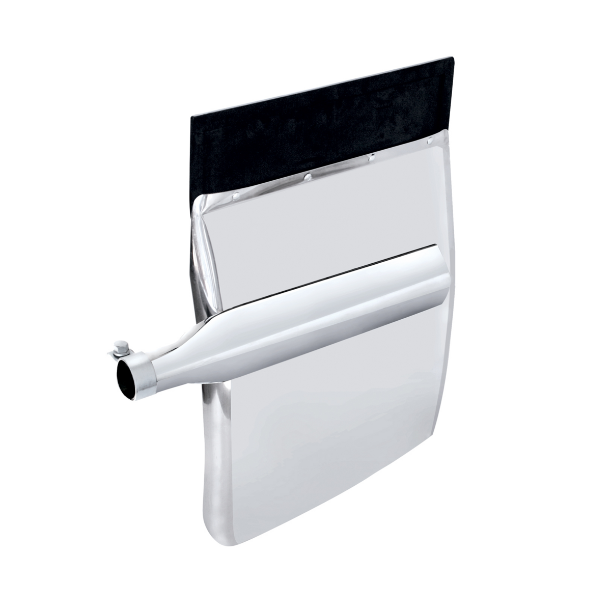 24" X 27" Stainless Quarter Fender Set - Triangle Bracket