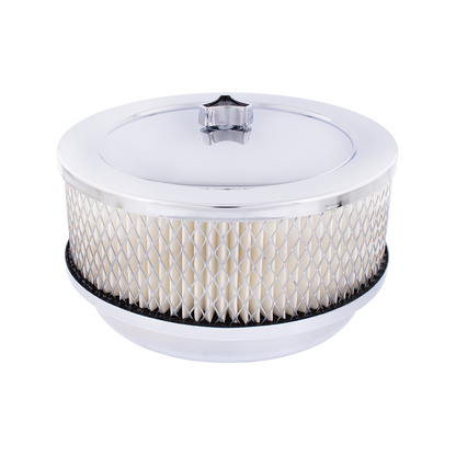 6-3/8" Chrome Air Cleaner Assembly
