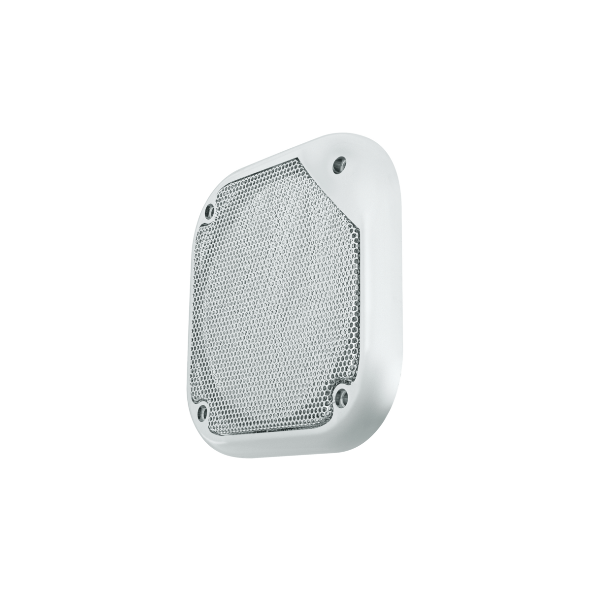 Chrome 5-1/2" Square Speaker Cover For Various Freightliner & Kenworth Models (Pair)