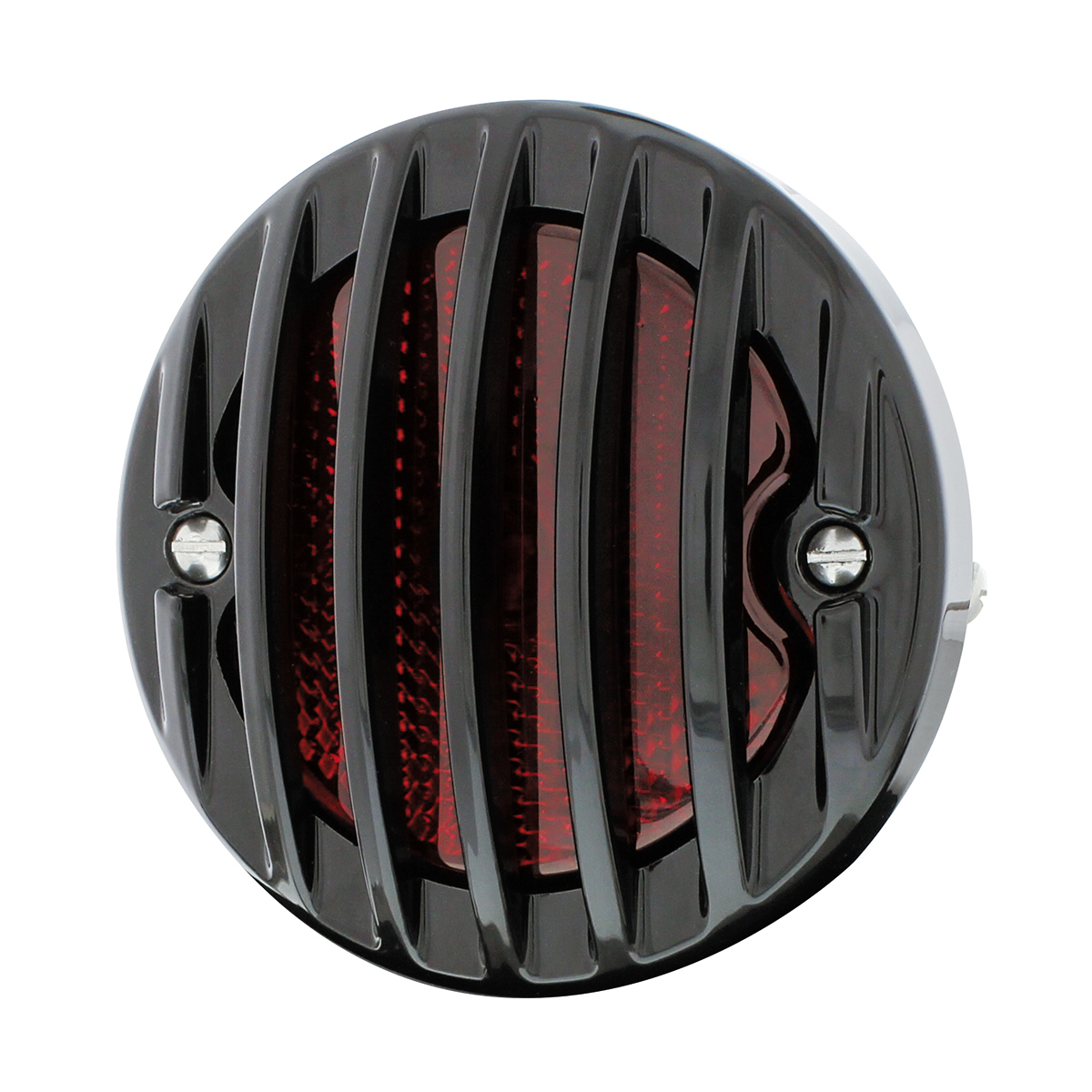 Incandescent Tail Light With Black Grille Bezel For 1933-36 Ford Truck - L/H
